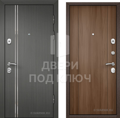 Входная усиленная дверь в коттедж ДПК-9316